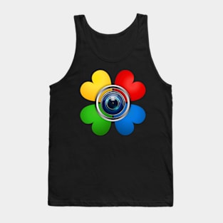 Colorful Hearts Tank Top